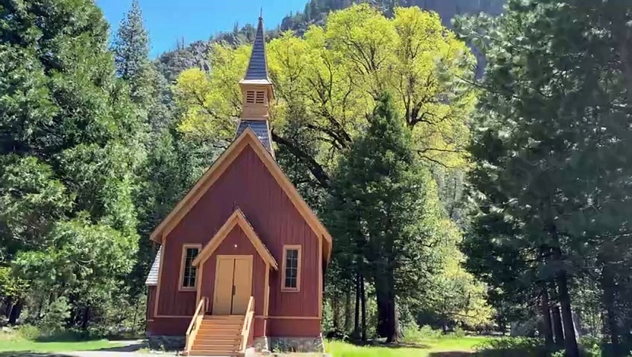 Spring Waterfalls, Yosemite National Park California - Attractions