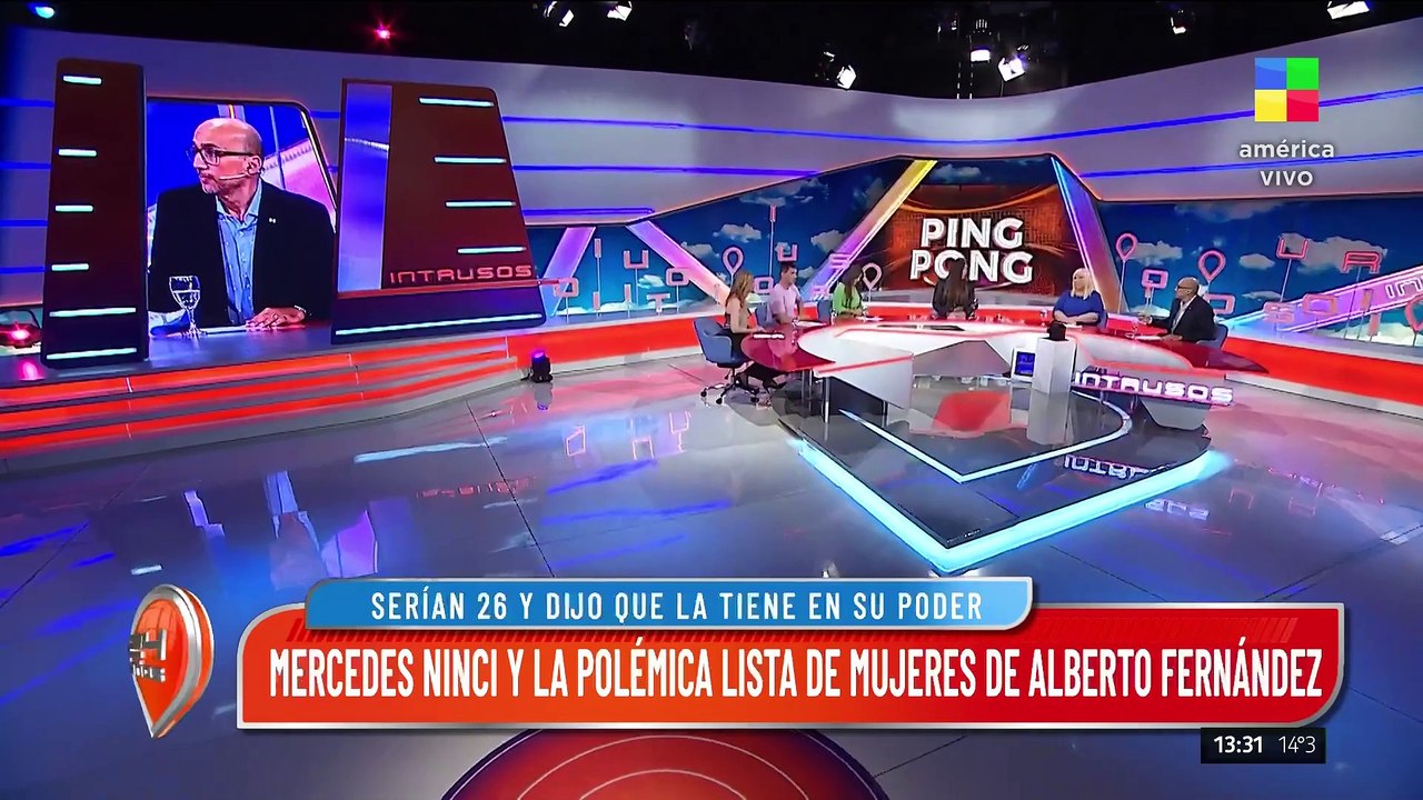 Mercedes Ninci: "Había una mujer por semana en la Quinta de Olivos", y dijo:  "No se si Viviana Canosa tuvo algo con Alberto Fernández"