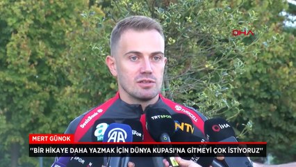 Mert Günok'tan Dünya Kupası sözleri: Bir hikaye daha yazmak...