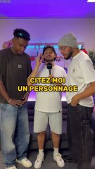 CITEZ MOI UN PERSONNAGE…