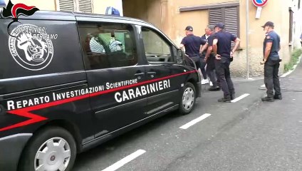 Il sopralluogo dei Ris nella casa di Moussa Sangare