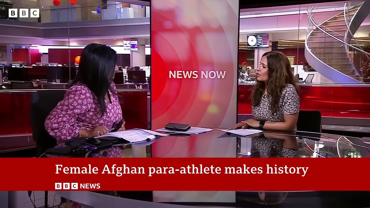 Afghan athlete Zakia Khudadadi wins first-ever medal for Refugee Paralympic Team _ BBC News