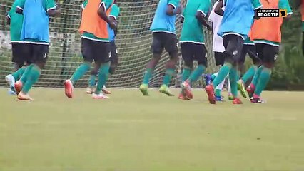 Entraînements des Eléphanteaux U17 au Centre Technique National (CTN) de Bingerville