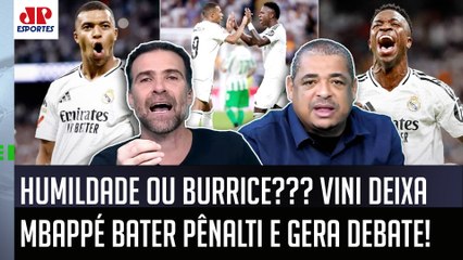 "EU NÃO FARIA ISSO se fosse o Vinicius Júnior! O Mbappé é um cara..." PÊNALTI CEDIDO no Real Madrid!