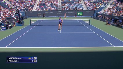 Muchova - Paolini - Les temps forts du match - US Open