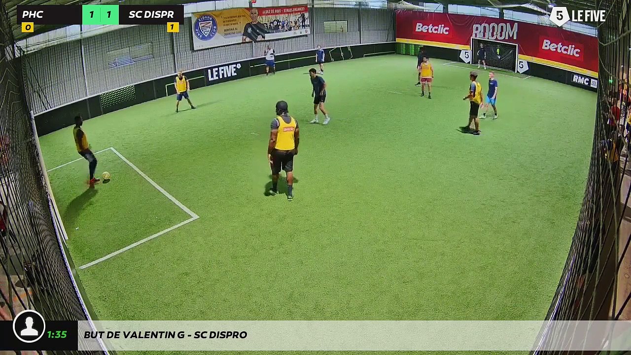 But de Valentin G - SC DISPRO