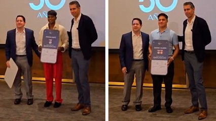 Tải video: Prisca Awiti y Osmar Olvera reciben premio económico de Finamex por las medallas obtenidas en los Juegos de París