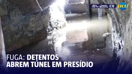 Bandidos cavam túnel para tentar fugir de presídio no Rio