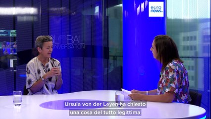 Download Video: Nomine per la nuova Commissione Ue: Vestager critica la mancanza di donne