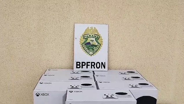 BPFron de Umuarama apreende carro lotado com mercadorias do Paraguai na PR-369