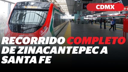Tren Interurbano México-Toluca: ¿Cuánto se tarda de Zinacantepec a Santa Fe? | Reporte Indigo