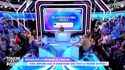Cyril Hanouna attaque l'Arcom.