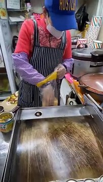 Egg Cheese Toast - Korean Street Food #streetfood