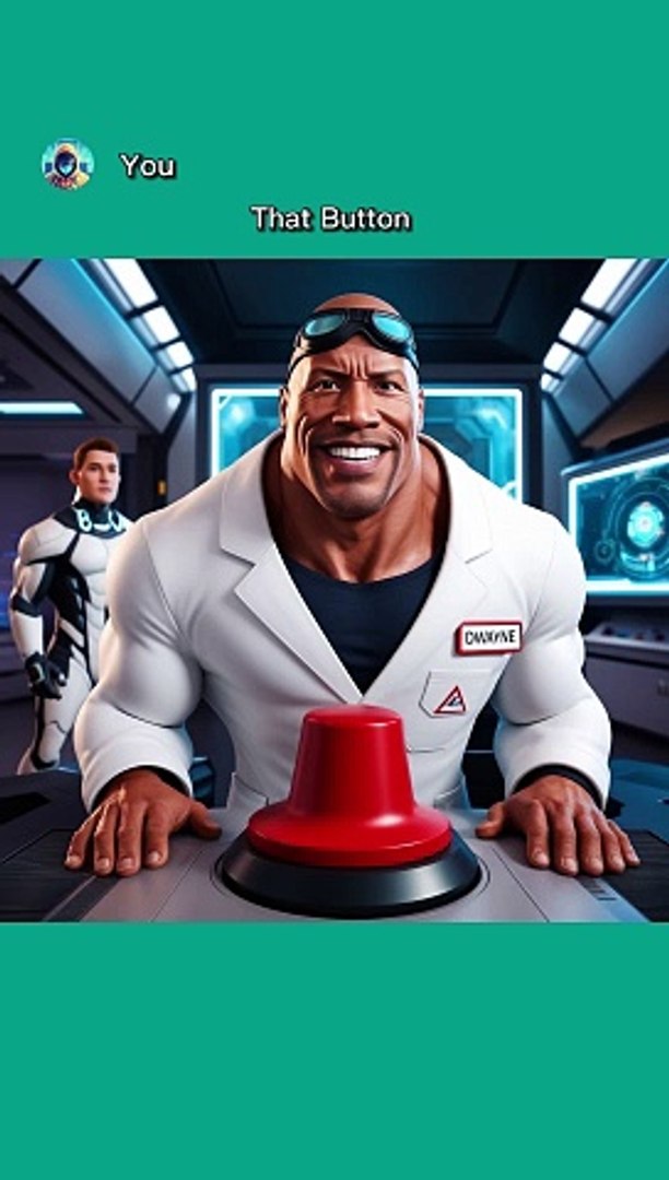 ⁣If You Press That Button... Dwayne (Ai Edition)  #ai #chatgpt #aiart(Ai Edition) #ai #chatgpt #aiart