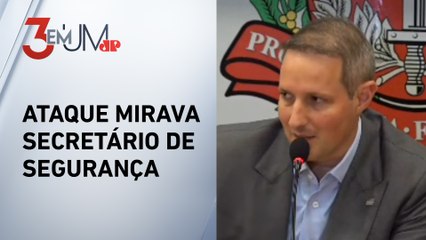 Polícia de SP detecta plano de membro do PCC para tentar matar Derrite