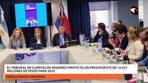 El Tribunal de Cuentas de Misiones proyecta un presupuesto de 12.421 millones de pesos para 2025