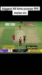 Nicholas Pooran Biggest  Six 139 Metters Out Of Stadium