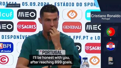 Scoring 1000 goals not Ronaldo's main motivation