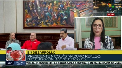 Pdte. Maduro llevó a cabo la reunión de las 5 generaciones
