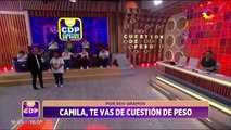 Camila Deniz eliminada de Cuestión de Peso