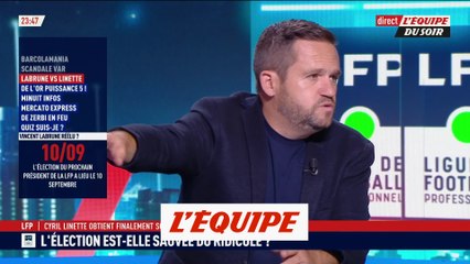 Labrune s'accommode du repêchage de Linette - Foot - LFP
