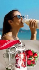 Fresh Juice™ Original - Portable Juice Blender| Compact| Rechargeable| Cultivate healthy way of life| Perfect for Smoothies and Milkshakes on the Go| Personal Blender with 4 Blades| 11 oz|  Quota Outer Travel Lid