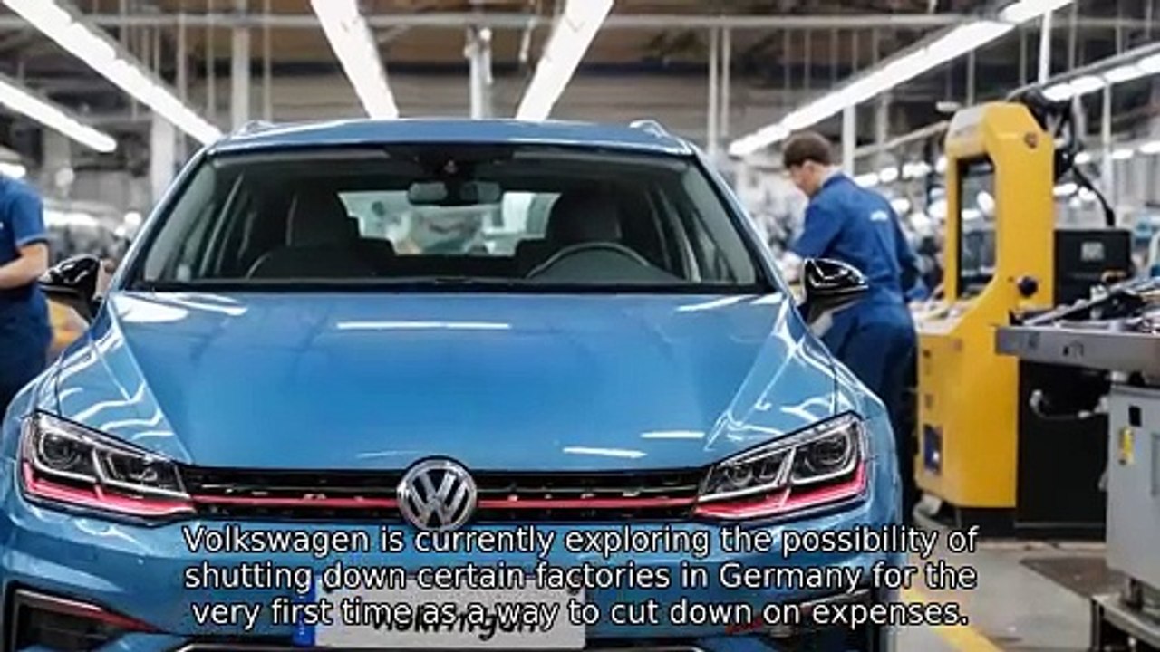 "VW's Shock Move: First-Ever Plant Closures in Germany!