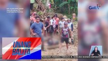 2, patay sa pagguho ng lupa; 4, sugatan | Unang Balita