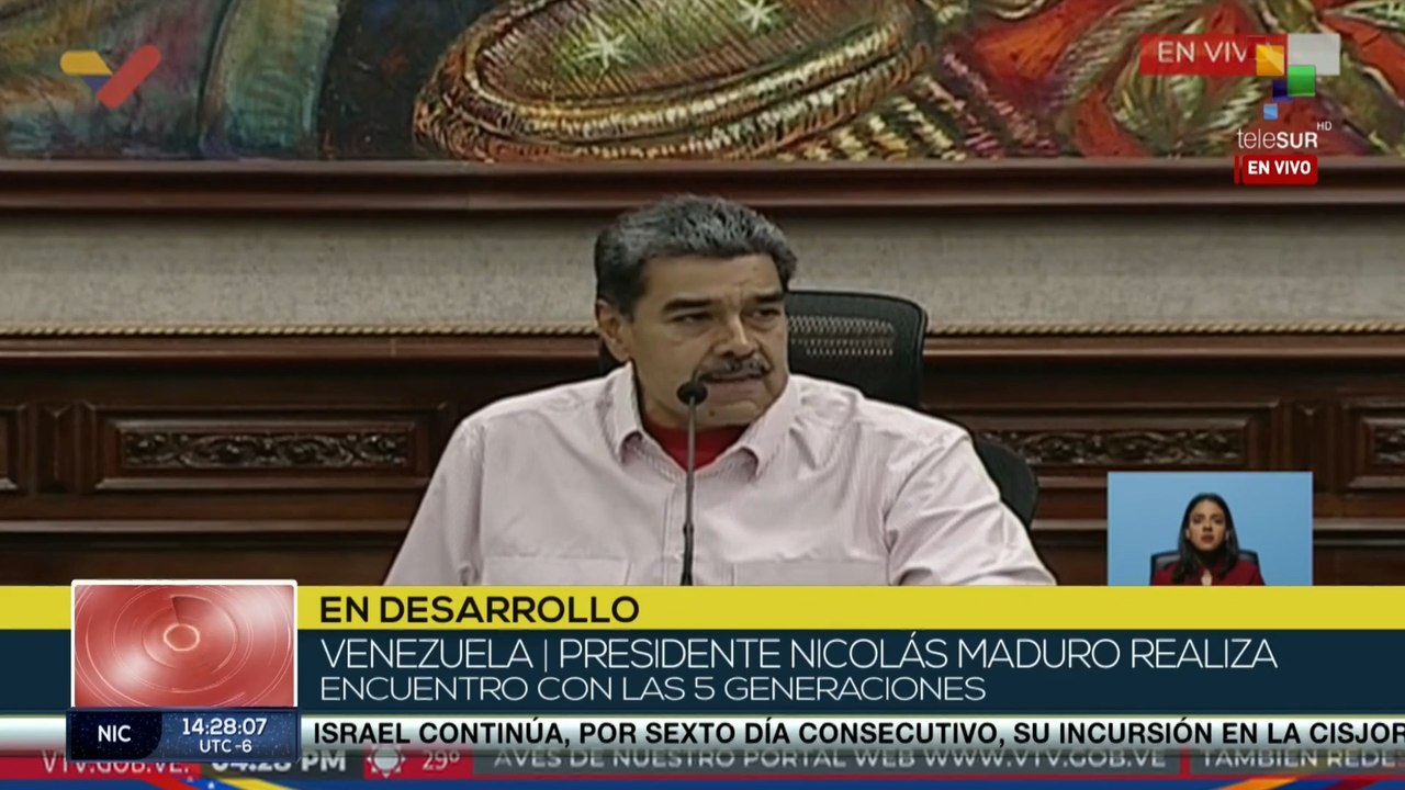 Pdte. Maduro reitera denuncia de aumento del fascismo en el mundo