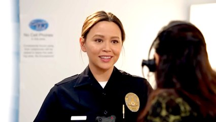 Lucy Faces an Awkward Moment on ABC's The Rookie