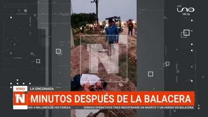 Video muestra los minutos después de la balacera en la Enconada