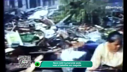 Novo robô humanoide pode voar e trabalhar em resgates