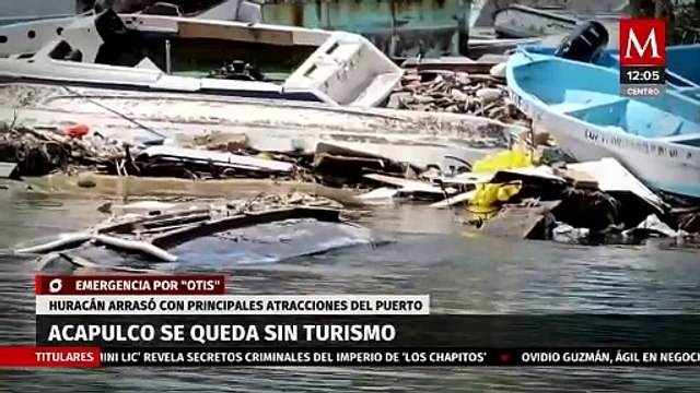 Hoteles de Acapulco quedan inhabitables tras paso de ‘Otis’ en Guerrero