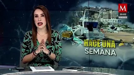 Así se alertaba de la llegada de Otis, horas después desapareció Acapulco