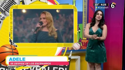 Adele se despide de los escenarios