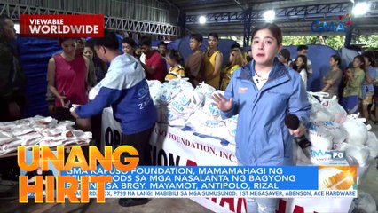 Serbisyong Totoo sa mga naapektuhan ng bagyo sa Antipolo, Rizal | Unang Hirit