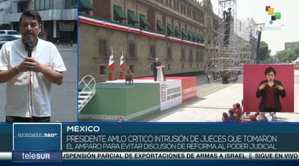 Pdte. AMLO rechaza intromisión de jueces contra reforma al Poder Judicial