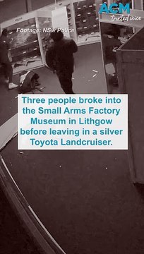 Thieves make off with 27 handguns from NSW Central West museum