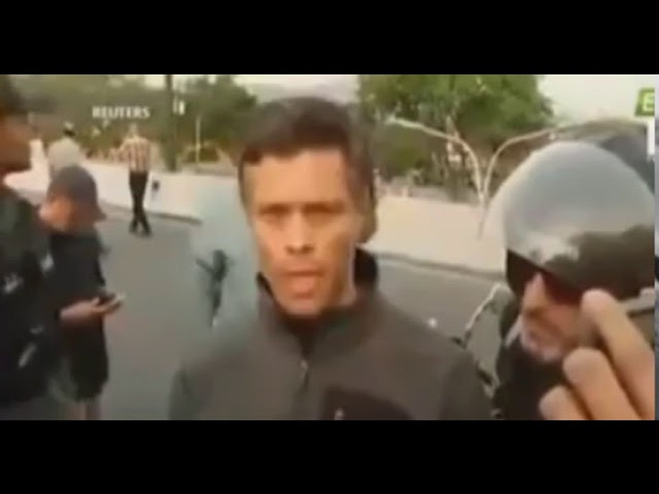 Leopoldo López protagonista del intento de golpe de estado
