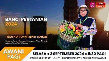 AWANI Pagi: Banci Pertanian 2024
