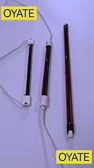 SK15 semi golden plating reflection heating lamp for bottle manufacturer SK15 Short Wave Quartz Infrared Heating Lamp 375mm 220v 1000w SK15 Short Wave Quartz Infrared Heating Lamp for Bottle Blowing SK15 Shortwave Curing Heat Tube 1500w