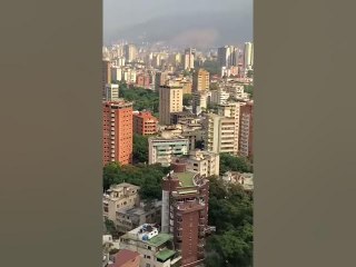 Vista aérea del Sebin en Plaza Venezuela: Tranquilidad total