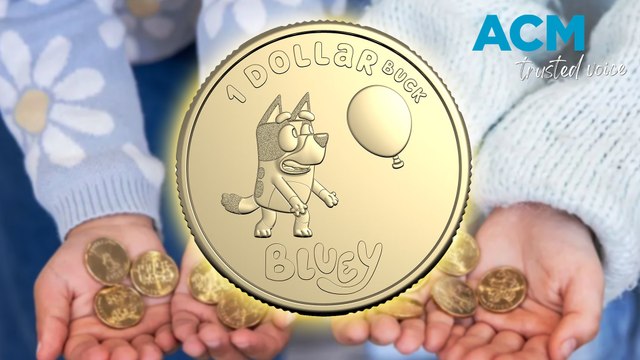Rare Bluey $1 coin causes Australia Post shop crash as collectors start a 'Dollarbuck rush'
