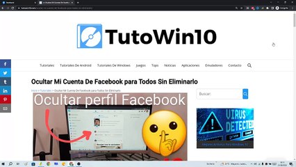 ❌ Como OCULTAR mi PERFIL de FACEBOOK para que NADIE me ENCUENTRE FÁCIL y RÁPIDO (1 MINUTO)