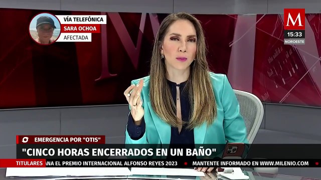 ¿Cómo fue vivir la noche en la que impactó el huracán Otis en Acapulco?