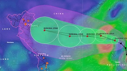 thông tin bão YAGI- TIN THỜI TIẾT MỚI NHẤT
