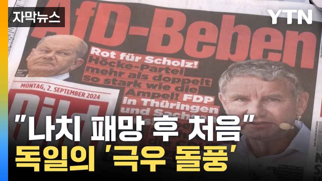 [자막뉴스] '나치 옹호했던...' 독일 지방선거 극우 정당 승리 '79년 만' / YTN