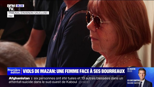 Procès des viols de Mazan: un premier jour d'audience chargé en émotions pour Gisèle P. qui a fait face à ses bourreaux
