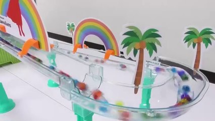 Somen Wiggle☆10 kinds of water slides! water sounds and asmr