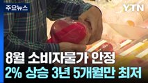 8월 소비자물가 2%로 둔화...체감 물가는 '글쎄' / YTN